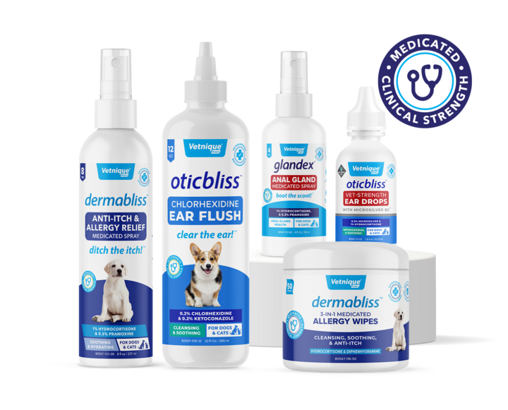 Medicated Pet Health Products For Dogs & Cats