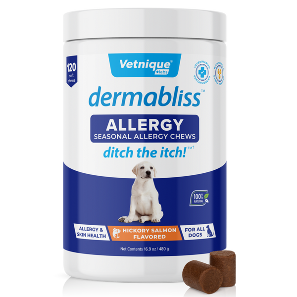Dermablissโข Seasonal Allergy & Immune Soft Chews for Dogs