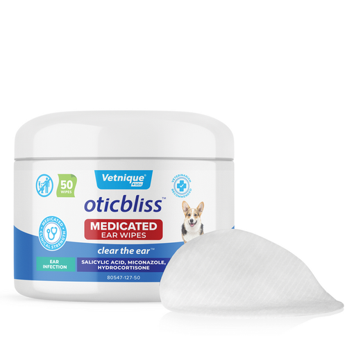 NEW! Oticbliss Medicated Ear Wipe - 50 Count
