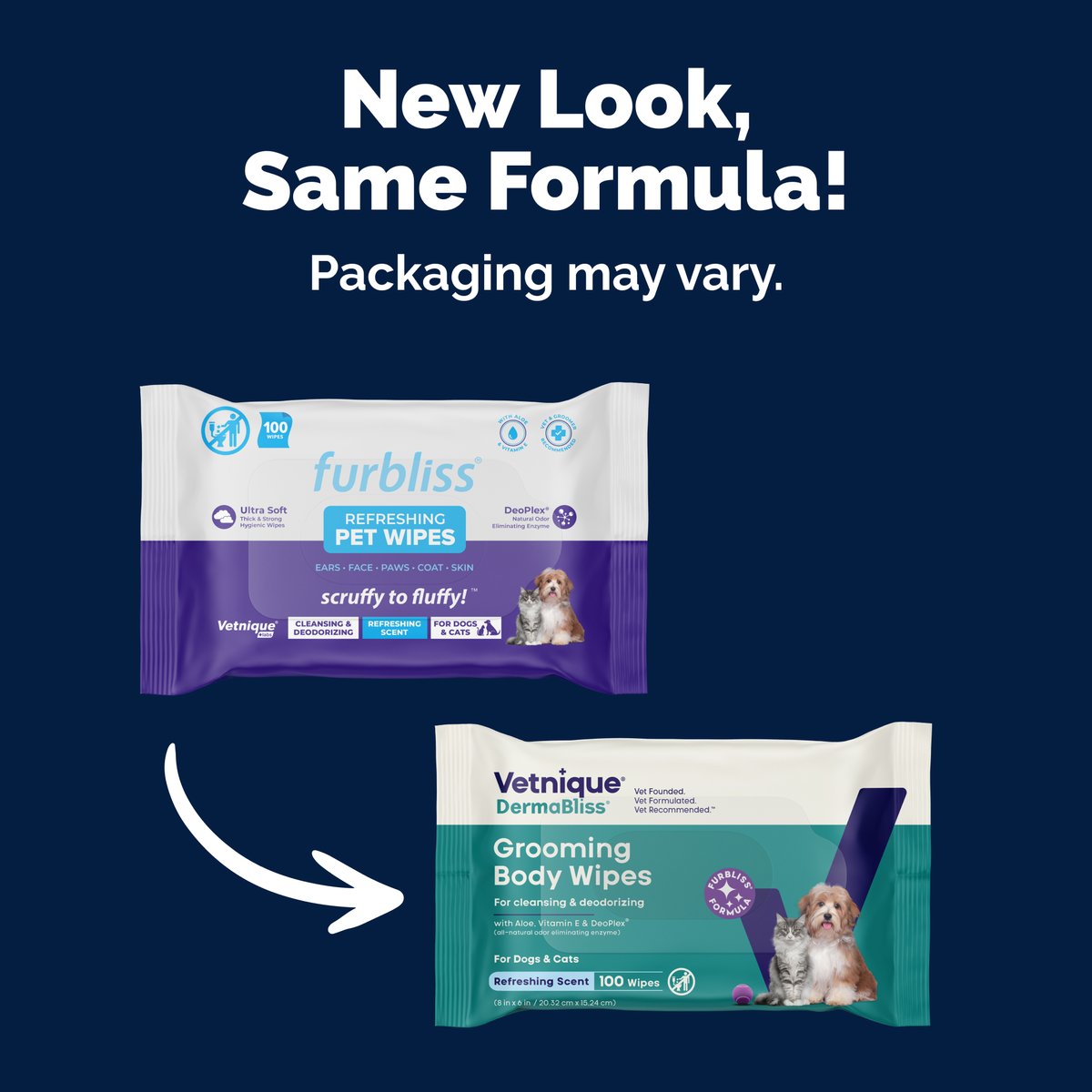 DermaBliss® Grooming Body Wipes