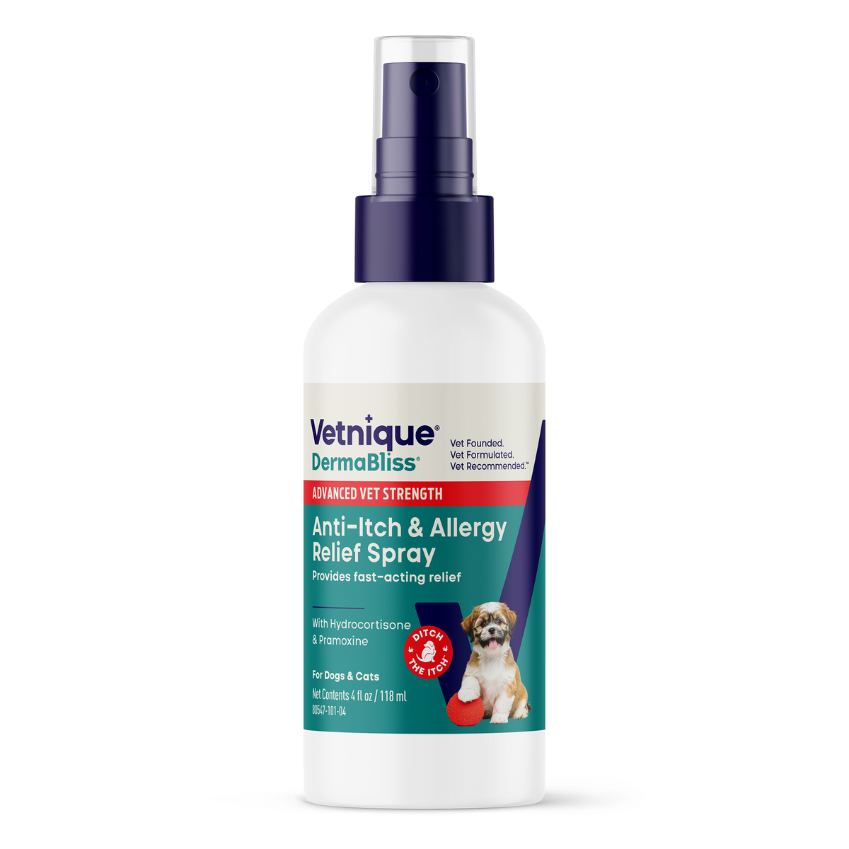 DermaBliss™ Advanced Vet Strength Anti-Itch & Allergy Relief Spray