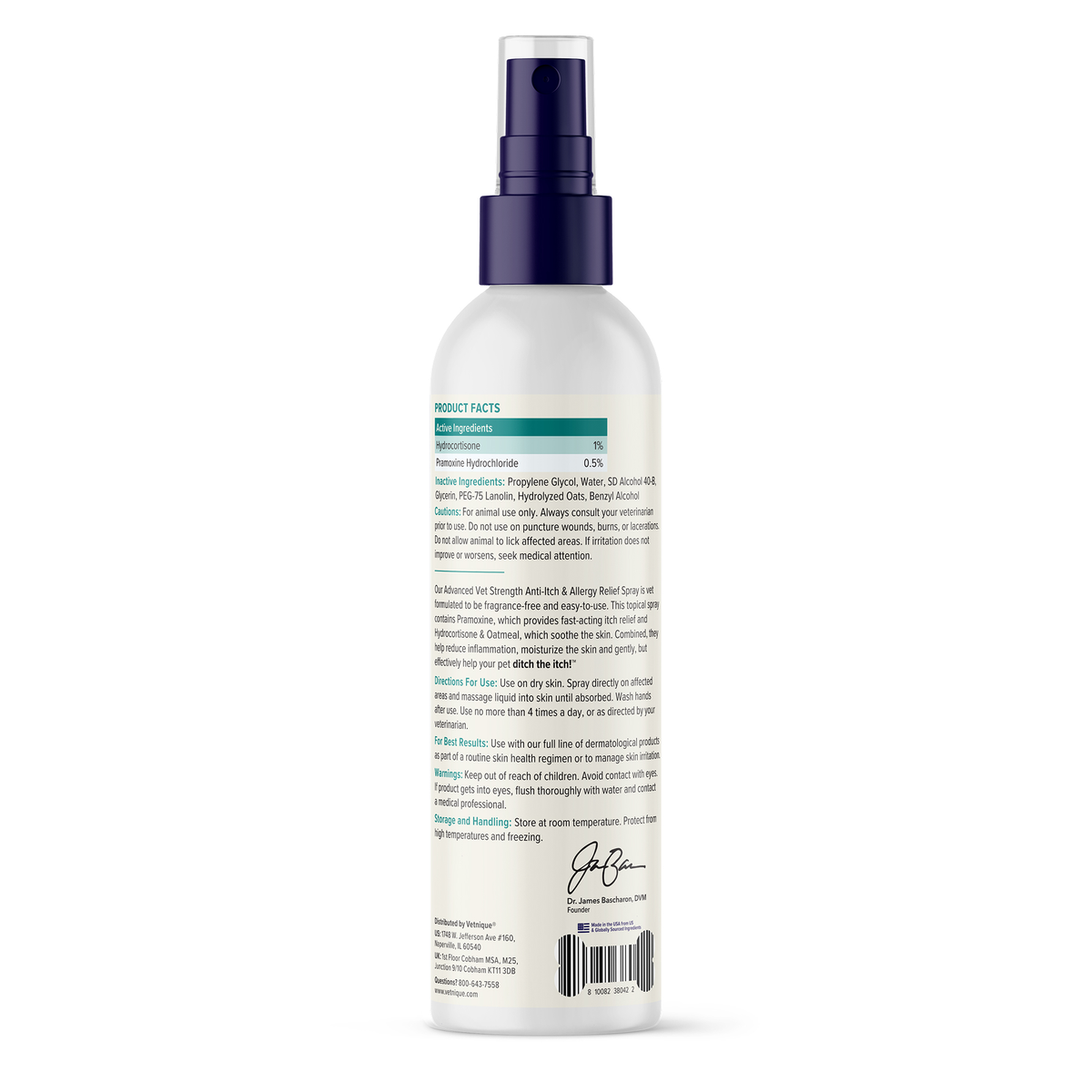 DermaBliss™ Advanced Vet Strength Anti-Itch & Allergy Relief Spray