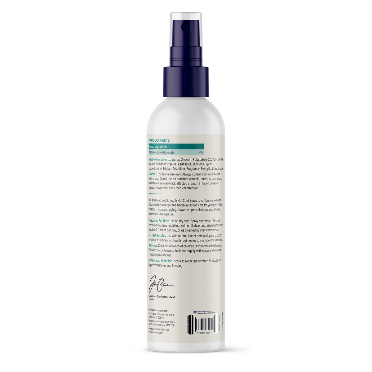 Dermabliss® Hot Spot Medicated Spray - 8oz