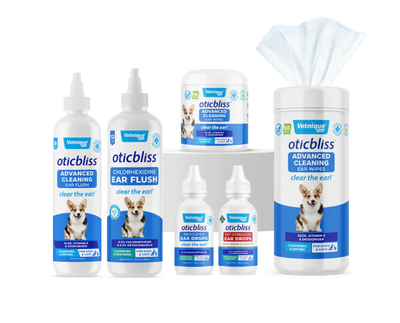 Oticbliss Ear Cleaner & Ear Care Solutions For Dogs & Cats