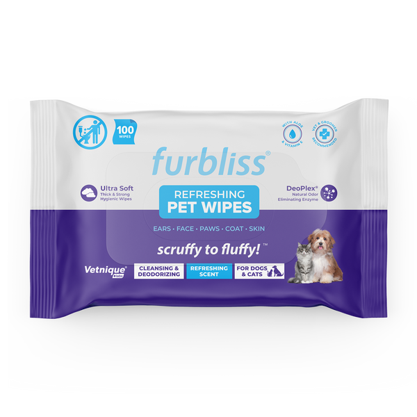 Furbliss® Hygienic Grooming Pet Wipes