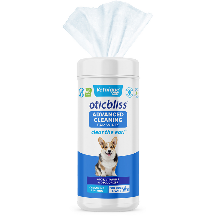 Oticbliss™ Advanced Cleaning Ear Wipes XL - 60 ct