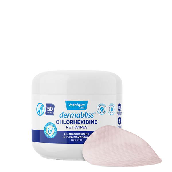 Dermabliss Chlorhexidine Pet Wipes