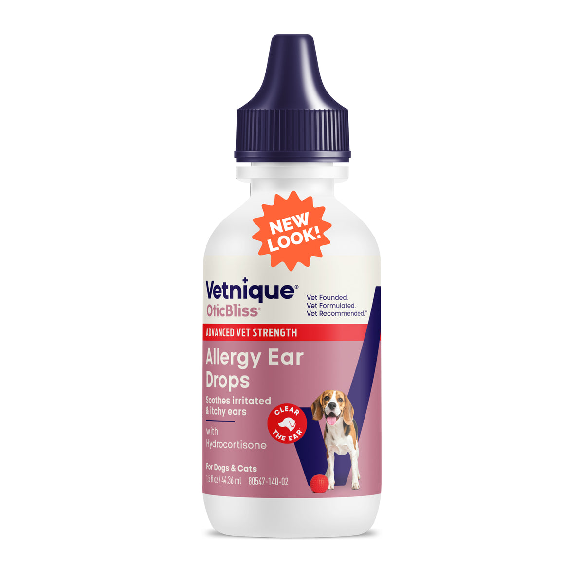 OticBliss™ Advanced Vet Strength Allergy Ear Drops for Dogs and Cats