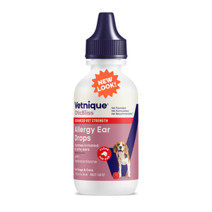 OticBliss™ Advanced Vet Strength Allergy Ear Drops for Dogs and Cats