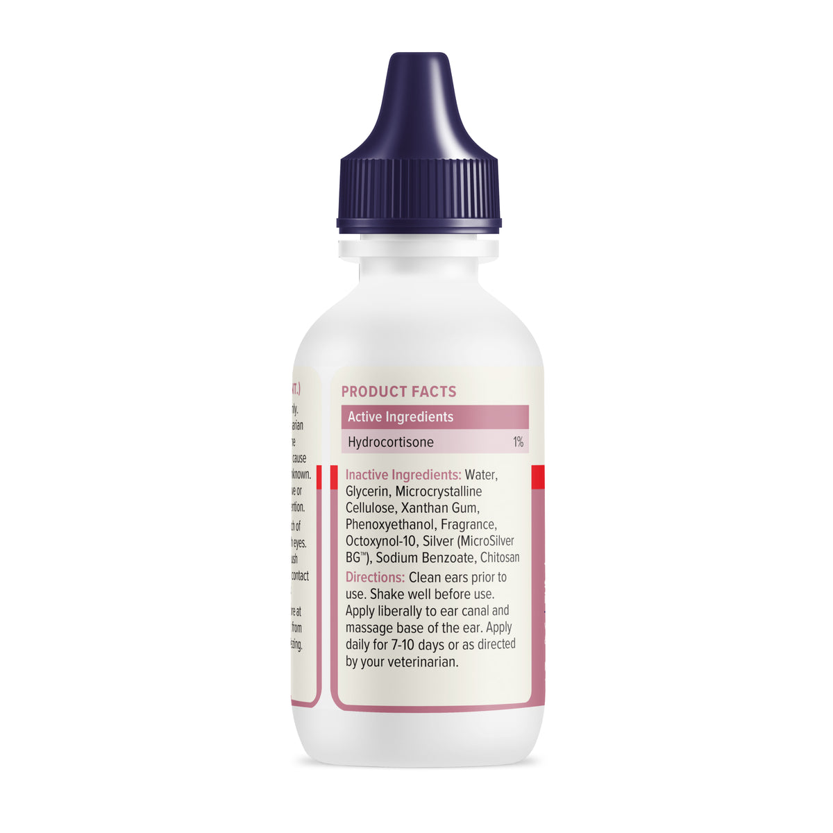 OticBliss® Advanced Vet Strength Medicated Ear Drops with MicroSilver BG™