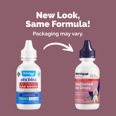 Oticbliss™ Medicated Ear Drops for Dogs and Cats