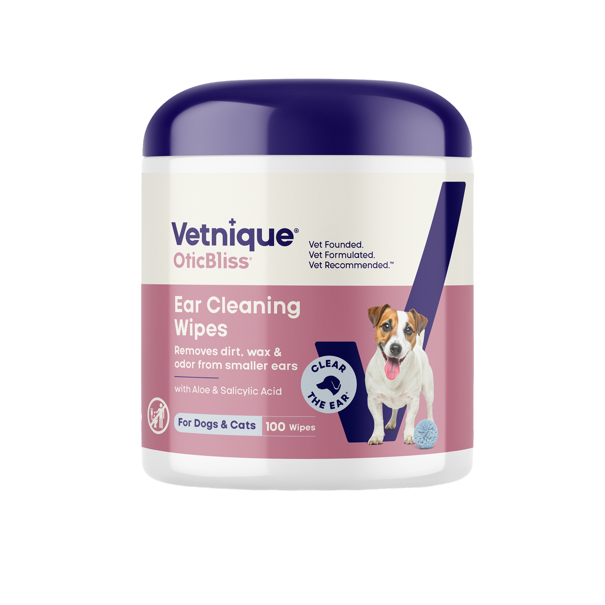OticBliss™ Ear Cleaning X-Large Wipes