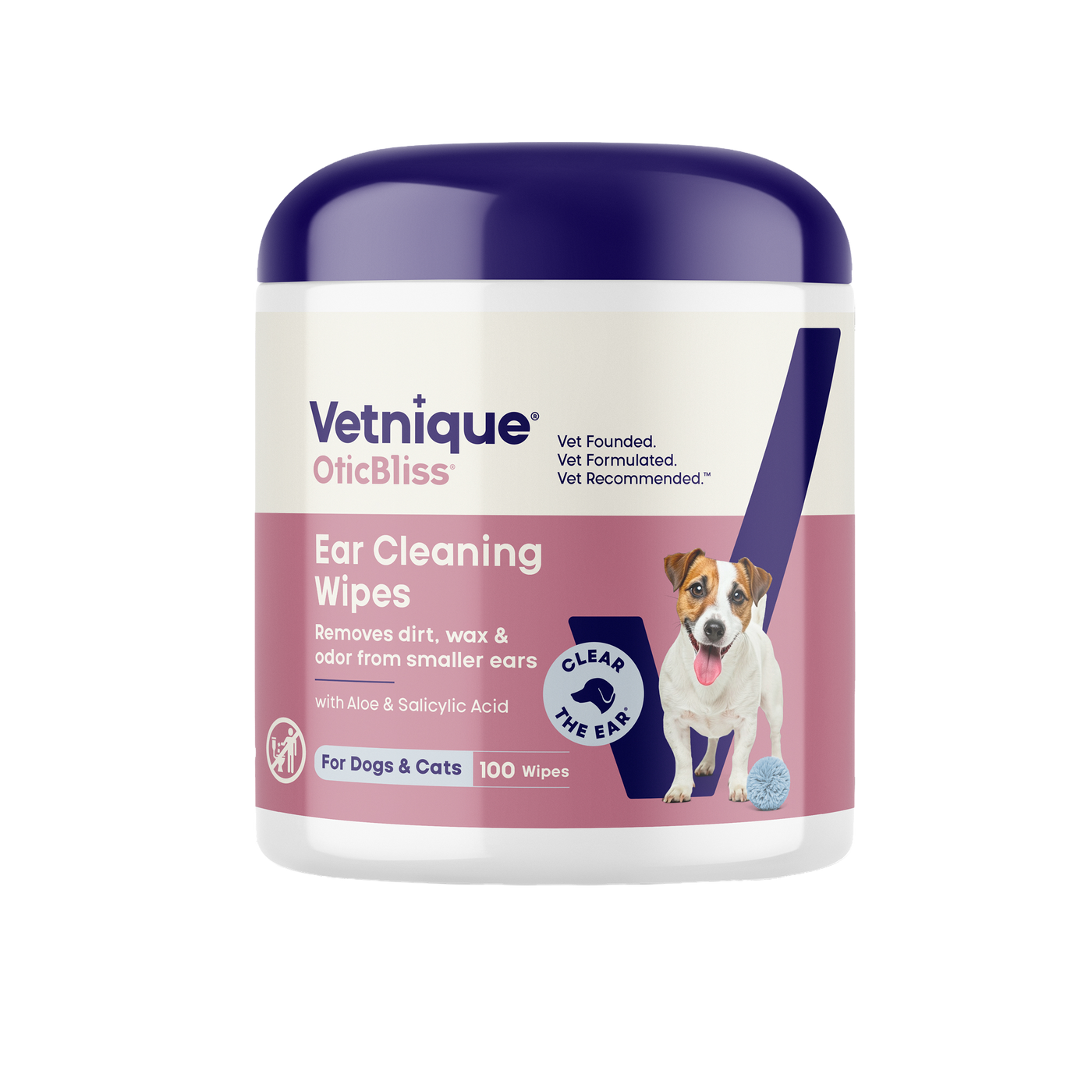 OticBliss™ Ear Cleaning X-Large Wipes