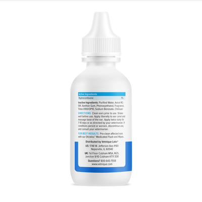 Oticbliss™ Medicated Ear Drops for Dogs and Cats