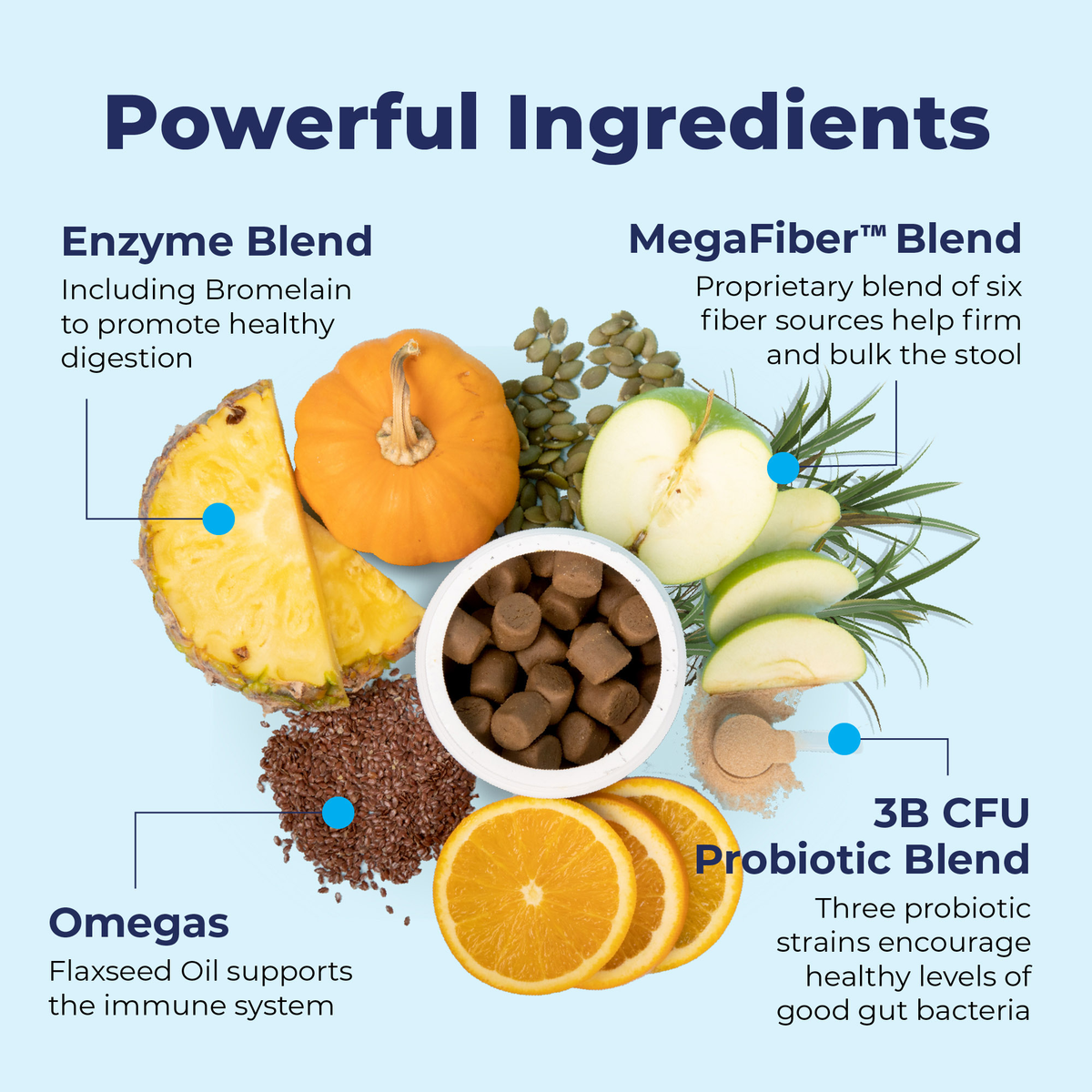 Powerful Ingredients in Glandex Advanced Vet Strength