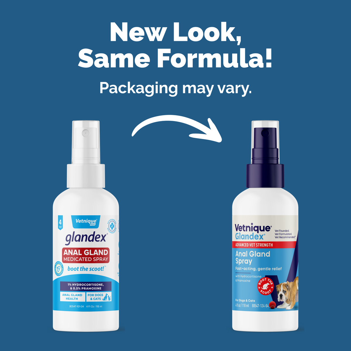 Glandex® Advanced Vet Strength  Anal Gland Spray or Wipes