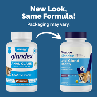 Glandex® Anal Gland Health Powder Supplement for Dogs & Cats