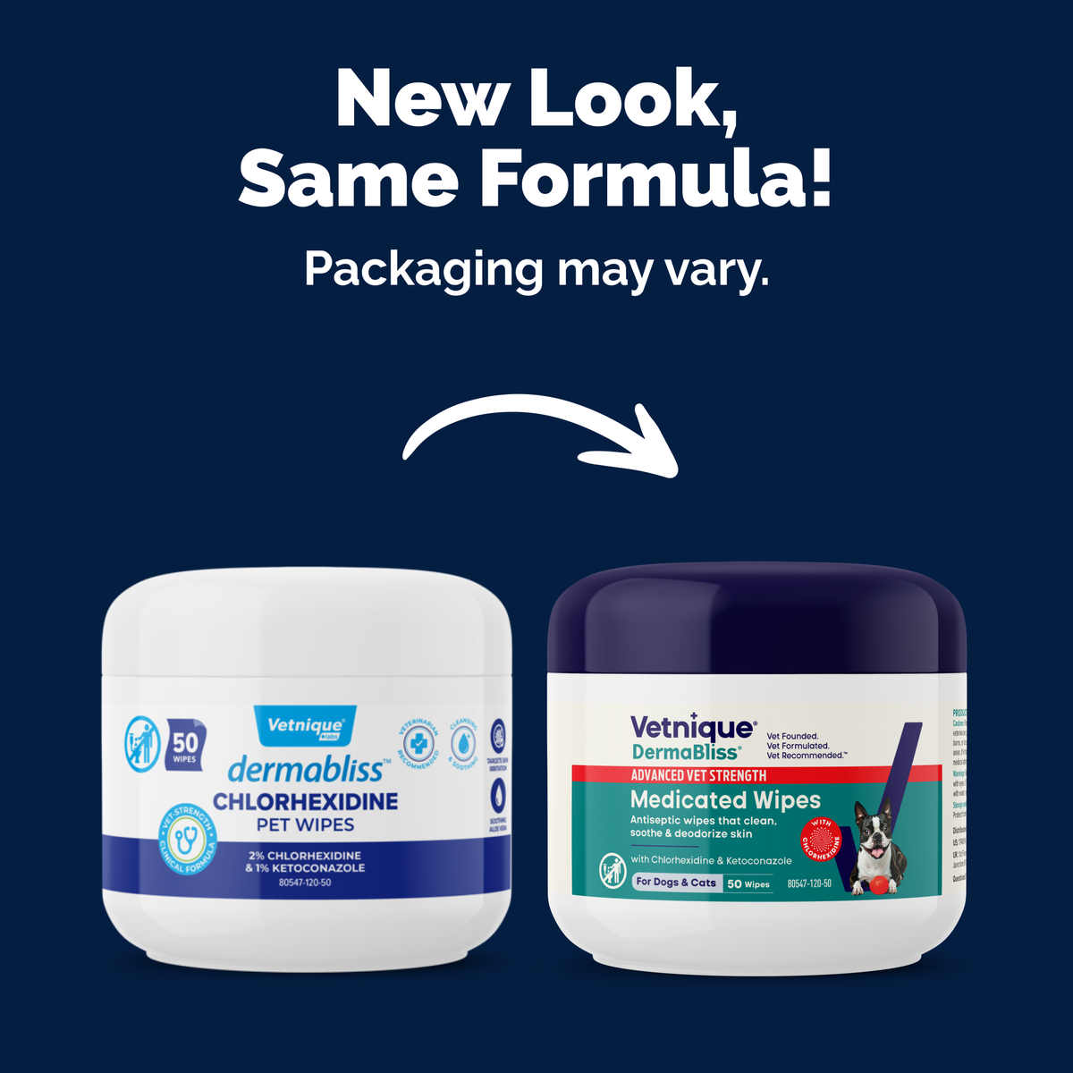 DermaBliss™ Advanced Vet Strength Medicated Wipes