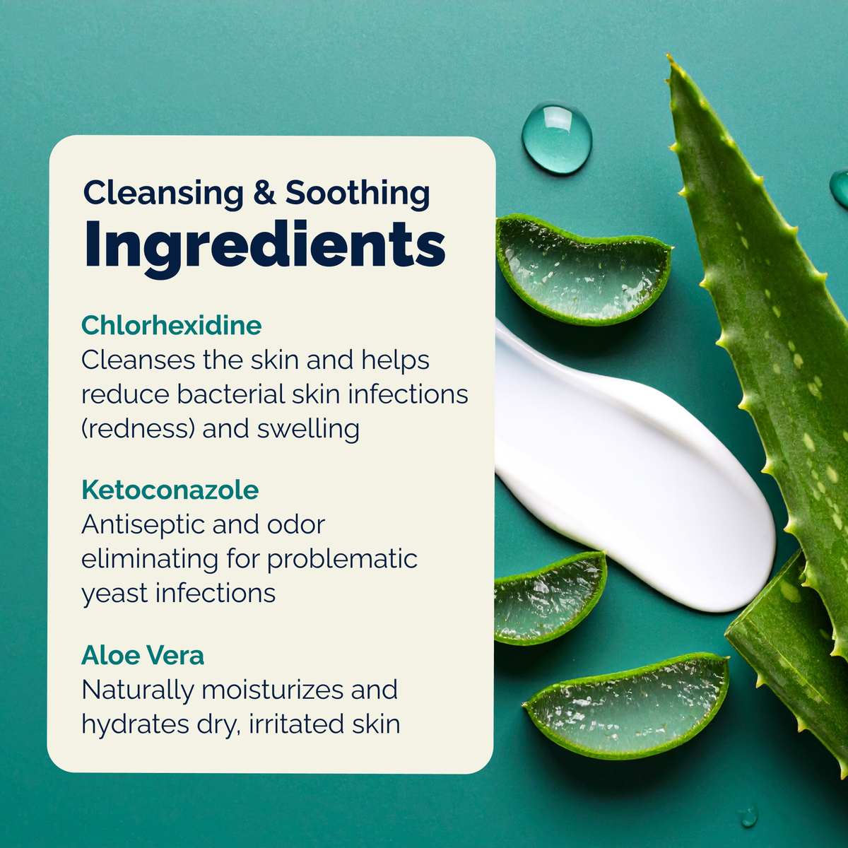 DermaBliss™ Advanced Vet Strength Face Cleansing Wipes