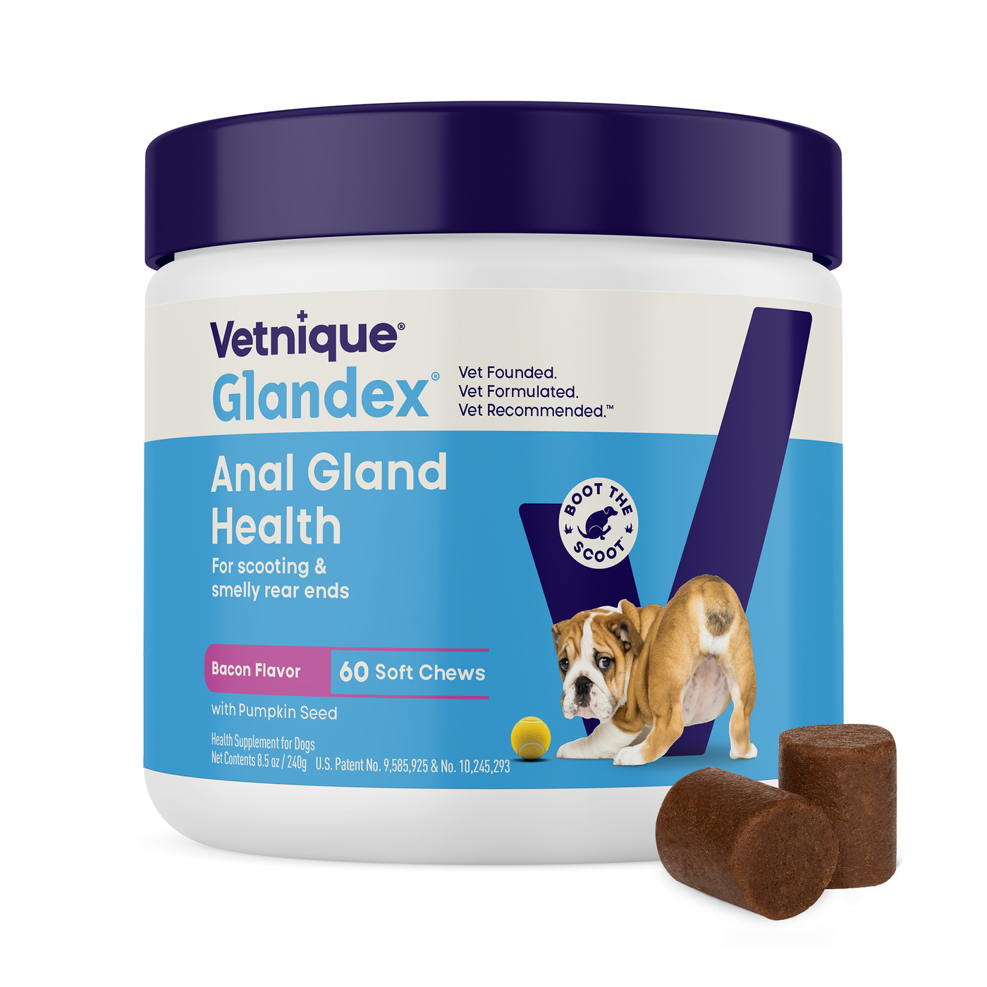 Glandex® Dog Anal Gland Supplement With Pumpkin