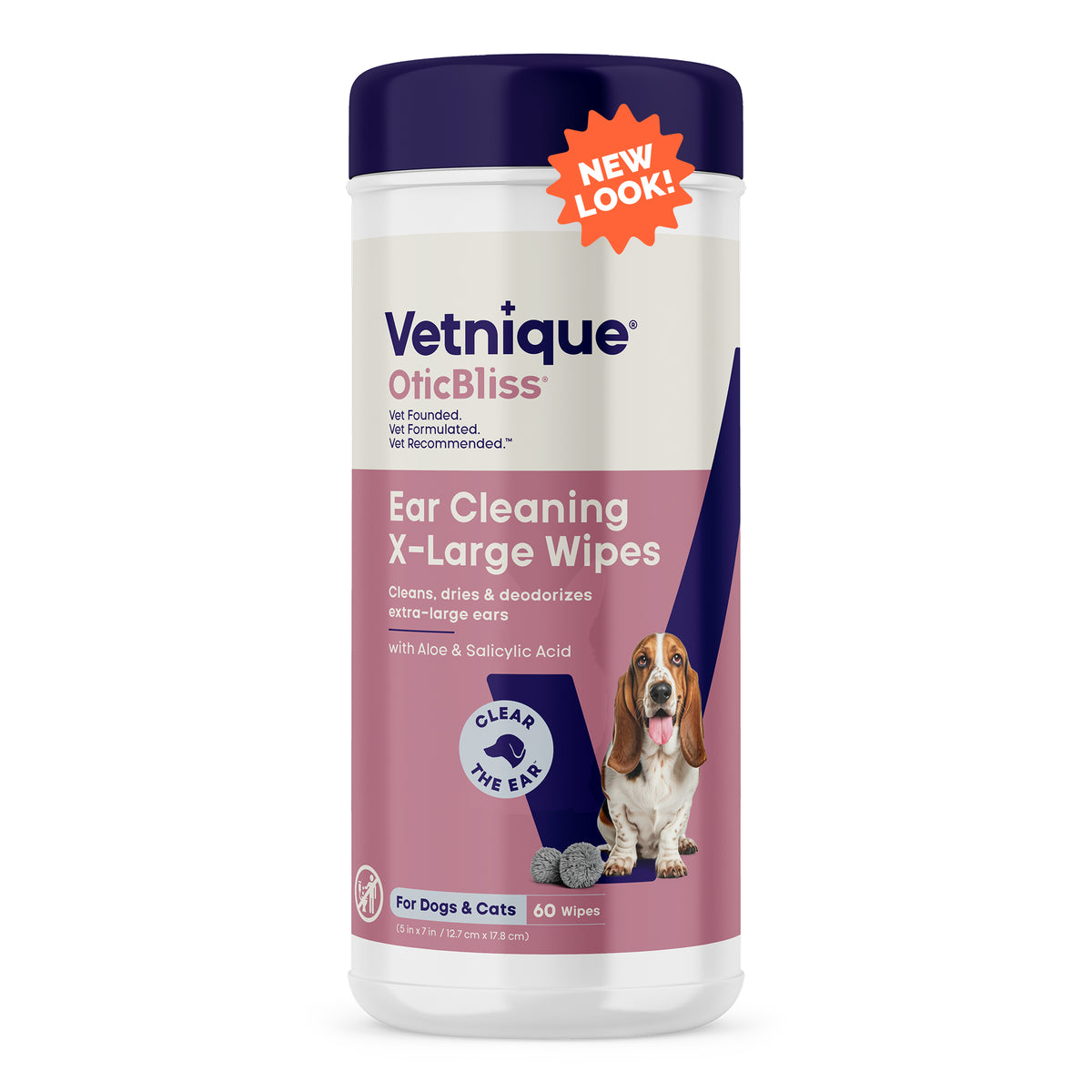 OticBliss™ Ear Cleaning X-Large Wipes