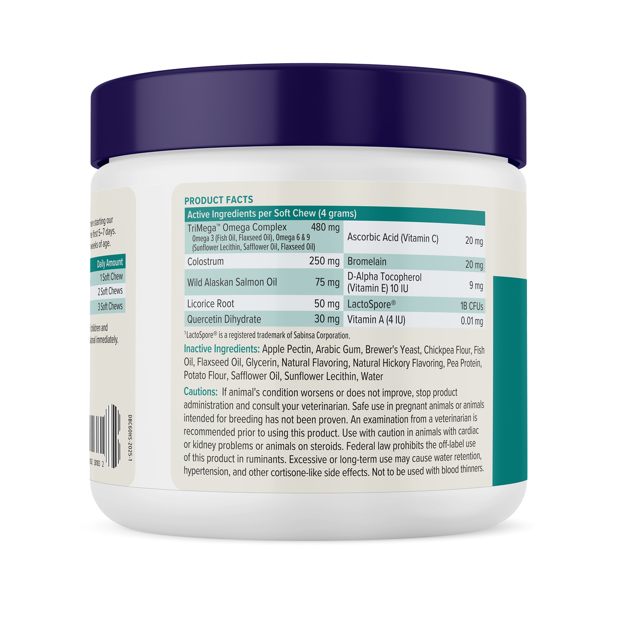 DermaBliss™ Seasonal Allergy Health & Immune Soft Chews for Dogs