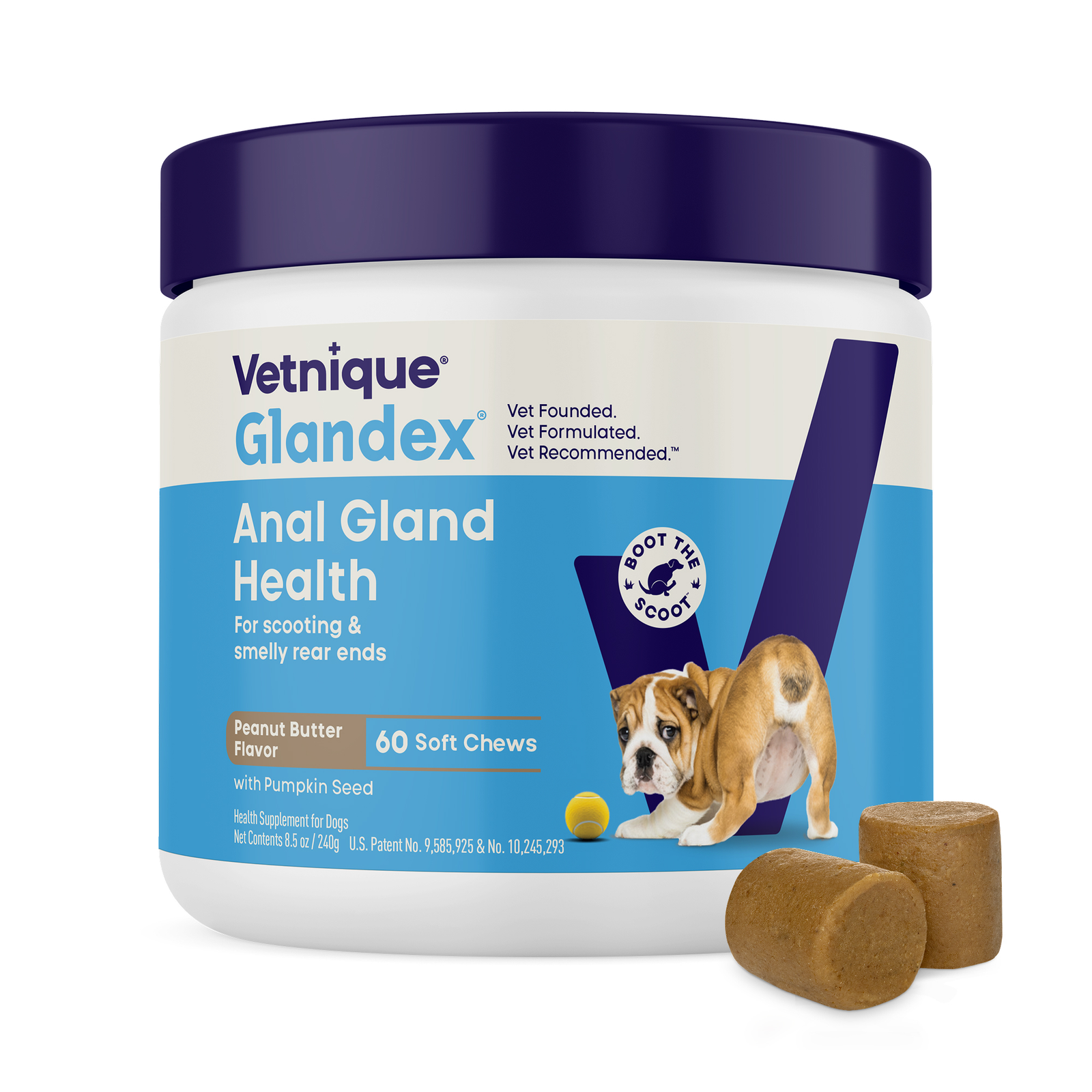 Glandex® Anal Gland Health Supplement With Pumpkin 60 Count