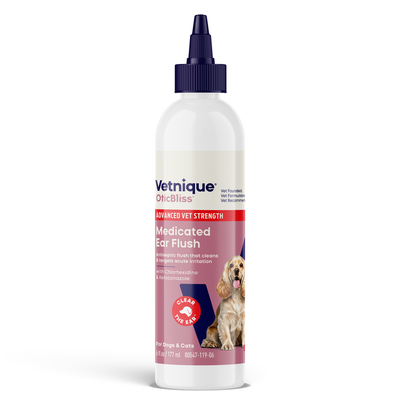 Oticbliss™ Advanced Vet Strength  Anti-Bacterial & Anti-Fungal Chlorhexidine Ear Flush