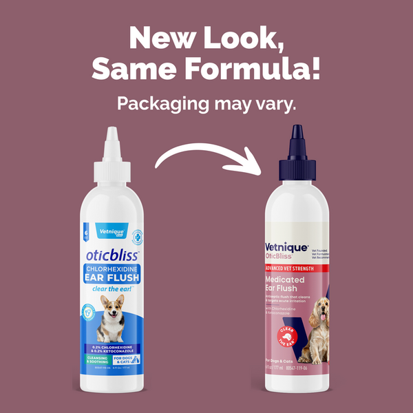 Oticbliss™ Advanced Vet Strength  Anti-Bacterial & Anti-Fungal Chlorhexidine Ear Flush