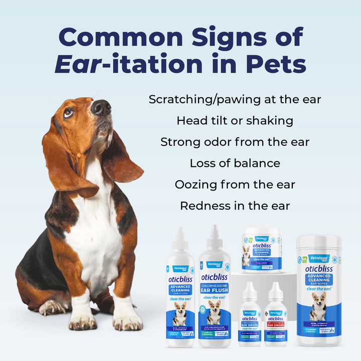 Ear Canal Dog Scratching Inside Ear NEW Oticbliss Vet-Strength Pet