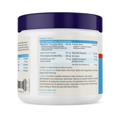 Glandex Advanced Vet Strength Anal Gland Health Powder