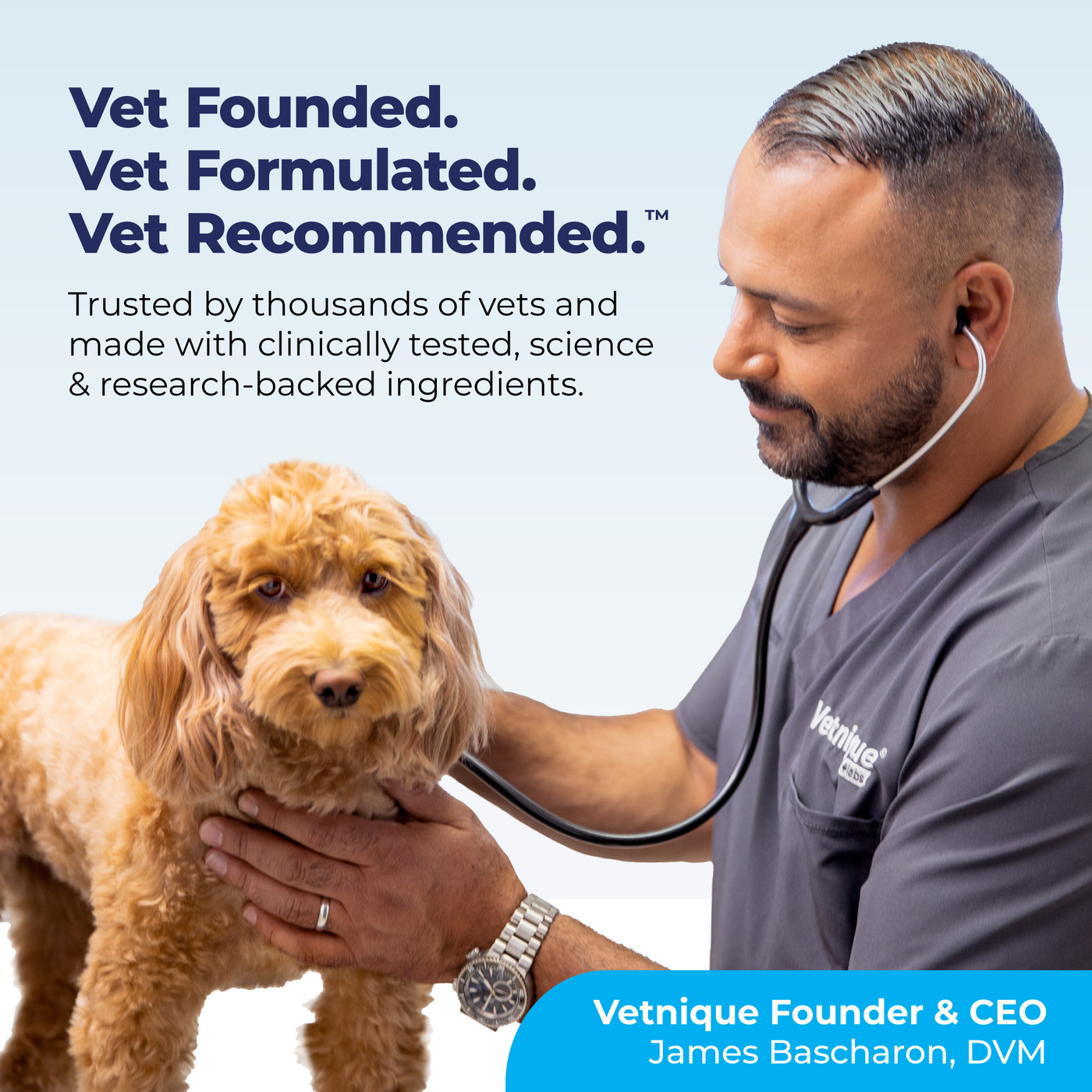 Vet Founded. Vet Formulated. Vet Recommended.