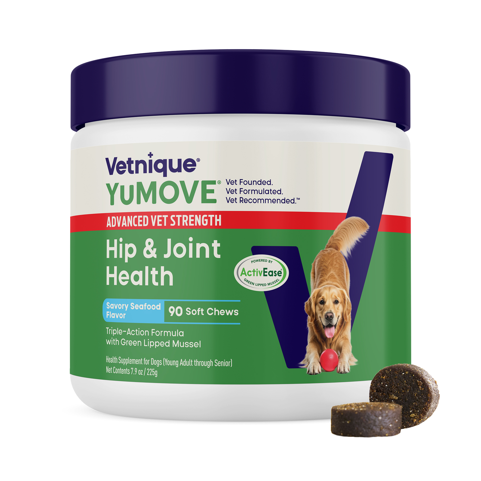 YuMOVE® Advanced Vet Strength Hip & Joint Health Chews 90 Count