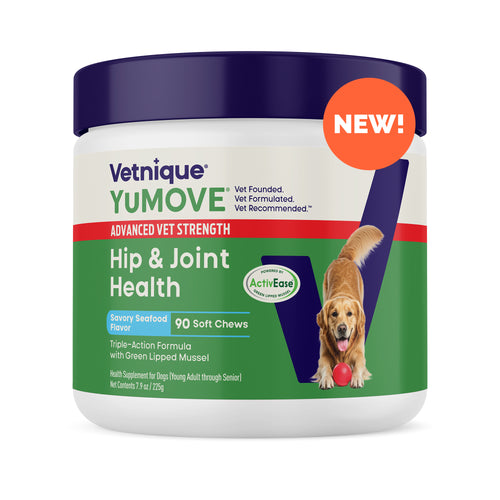 New YuMOVE Advanced Vet Strength Hip & Joint Health Chews