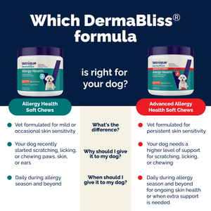 DermaBliss™ Advanced Seasonal Allergy Health Chews for Dog