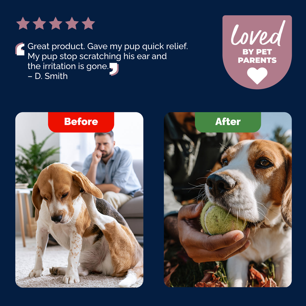 OticBliss™ Advanced Vet Strength Allergy Ear Drops for Dogs and Cats