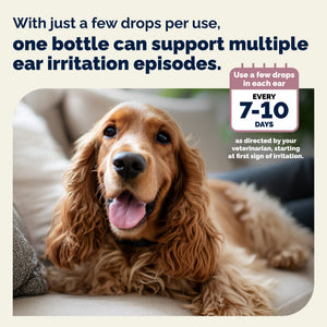 OticBliss® Advanced Vet Strength Medicated Ear Drops with MicroSilver BG ™