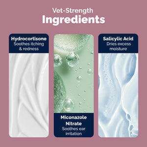 OticBliss™ Advanced Vet Strength Medicated Ear Wipes