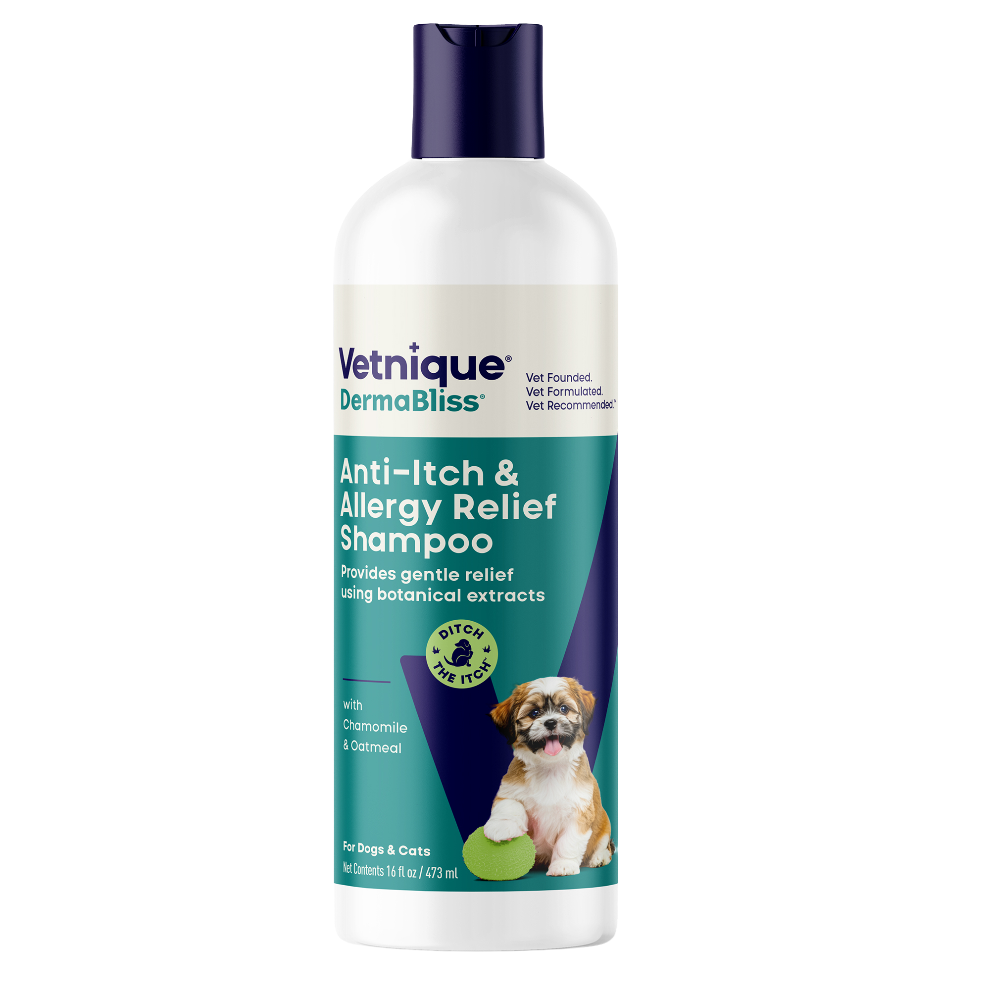 Allergy Itch Relief Dog Shampoo For Skin Conditions DermaBliss