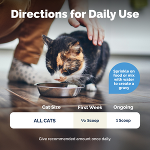 Glandex Daily Prebiotic & Probiotic Powder for Cats