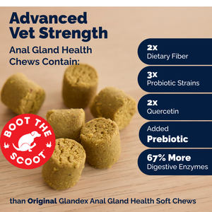 Glandex® Advanced Vet Strength Anal Gland Health Chews for Dogs
