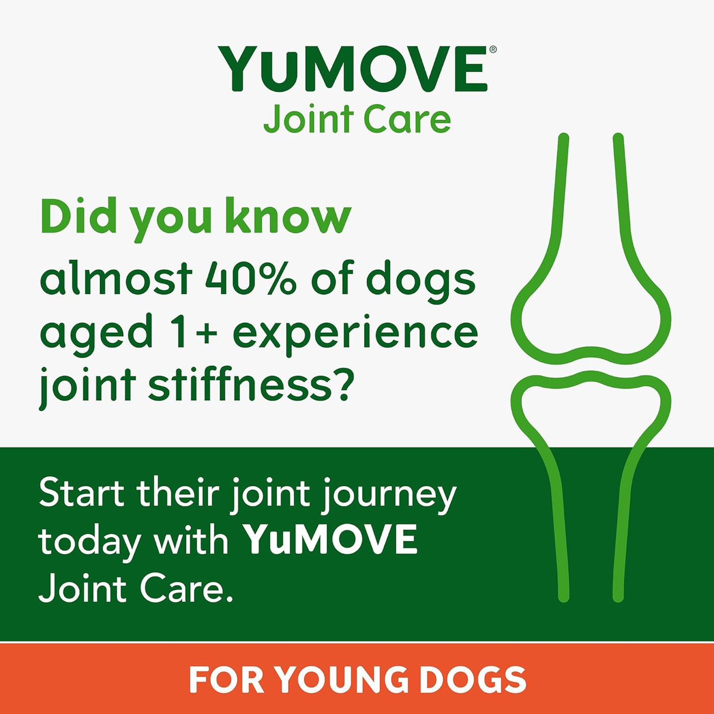 YuMOVE Joint Supplement for Younger Dogs I Tablets