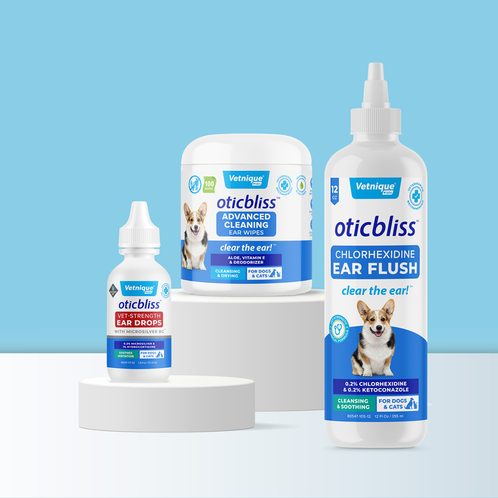 Oticbliss Over The Counter Ear Drops For Dogs Ear Cleaner Dog