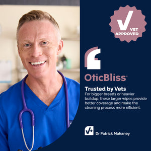 OticBliss™ Ear Cleaning X-Large Wipes