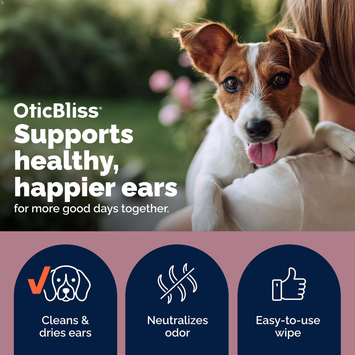 OticBliss™ Ear Cleaning Wipes