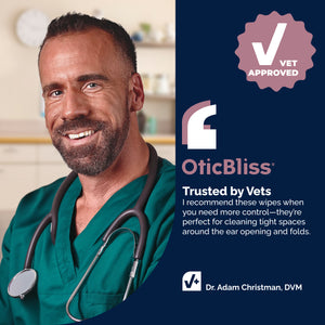 OticBliss™ Ear Cleaning Wipes