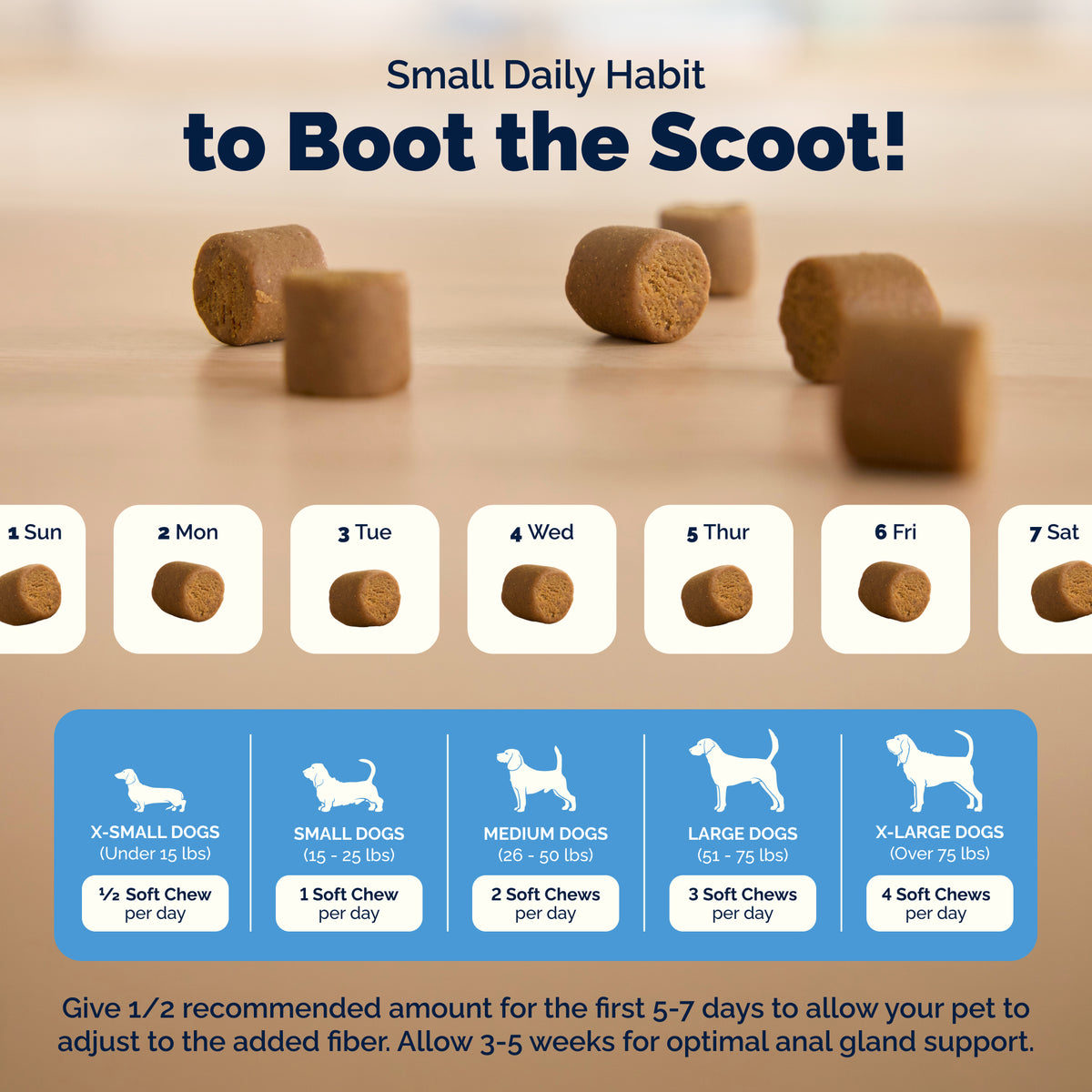 Glandex® Anal Gland Health Soft Chews for Dogs