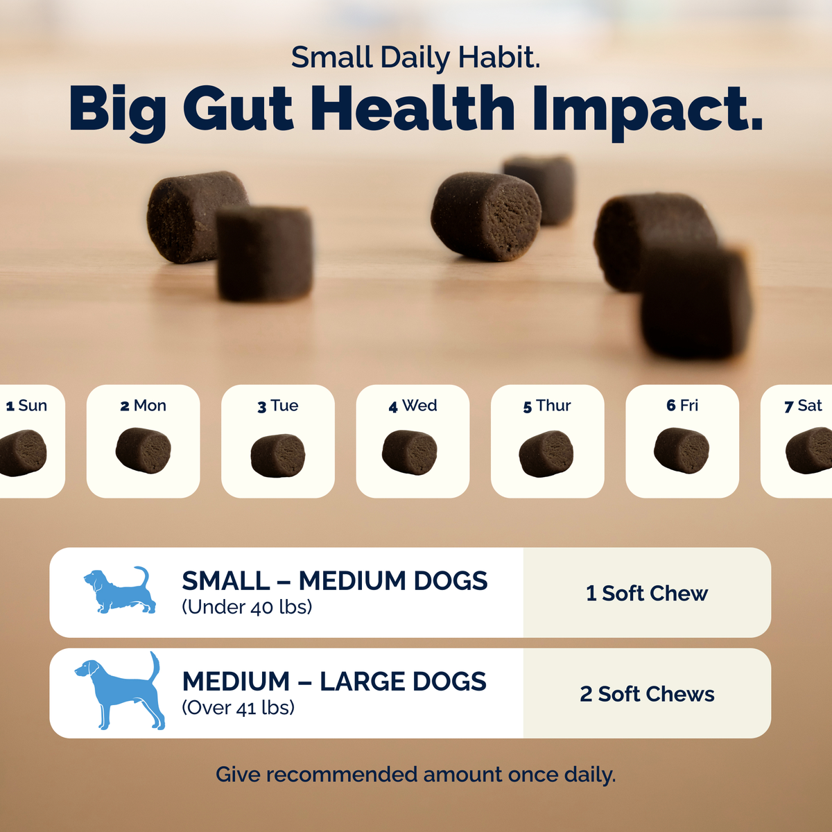 Glandex® Daily Prebiotic & Probiotic Soft Chews