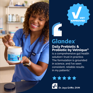 Glandex® Daily Prebiotic & Probiotic Powder for Dogs