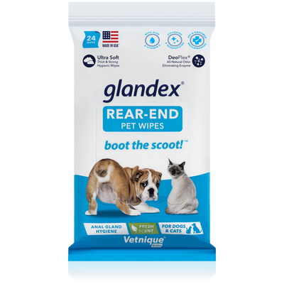 Glandex® Anal Gland Hygienic Pet Wipes - VetPass Free Sample